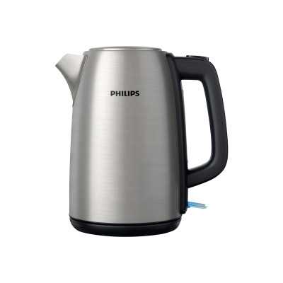 Philips Kettle HD9351/90 Electric, 2200 W, 1.7 L, Stainless steel, 360 rotational base, Stainless steel