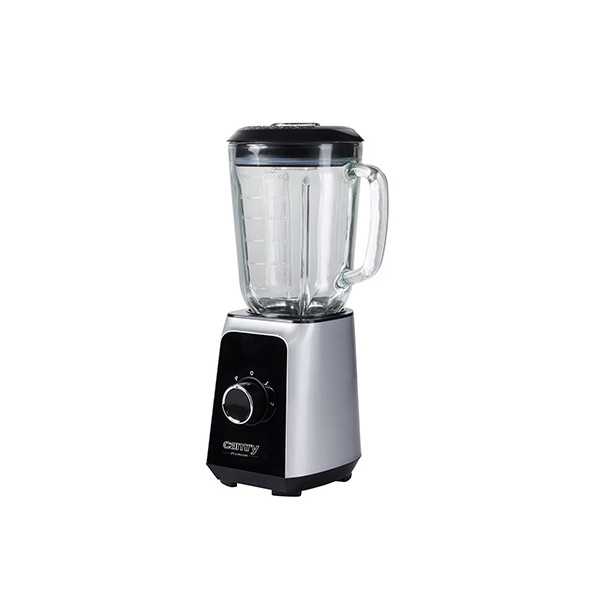 Camry Blender CR 4077 Stalviršis, 500 W, Stiklainio medžiaga Stiklas, Stiklainio talpa 1,5 L, Ledo smulkinimas, Juodas/Nerūdijan