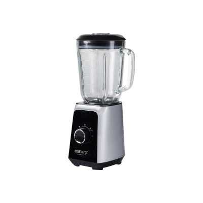 Camry Blender CR 4077 Tabletop, 500 W, Jar material Glass, Jar capacity 1.5 L, Ice crushing, Black/Stainless steel