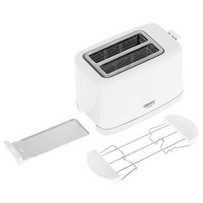 Camry Toaster CR 3219 Power 750 W, Number of slots 2, Housing material Plastic, White