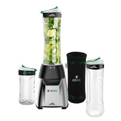 ETA Blender Activmix Team ETA110390000 Tabletop, 350 W, Jar material Glass, Jar capacity 0.6 L, Ice crushing, Black/Stainless st