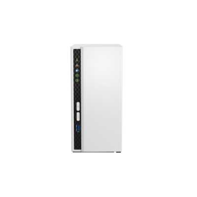 QNAP 2-Bay ARM TS-233 Up to 2 SATA 6Gb/s, 3Gb/s, Cortex-A55, Processor frequency 2.0 GHz, 2 GB, N/A, 2 x USB 2.0, 1 x USB 3.2 Ty