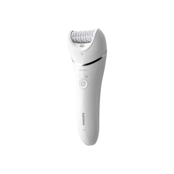 Philips Epilator BRE700/00 Operating time (max) 40 min, Wet & Dry, White, Cordless