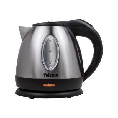 Tristar Jug Kettle WK-1323 Standard, 1500 W, 1.2 L, Stainless steel, 360 rotational base, Silver