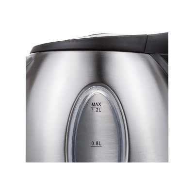 Tristar Jug Kettle WK-1323 Standard, 1500 W, 1.2 L, Stainless steel, 360 rotational base, Silver