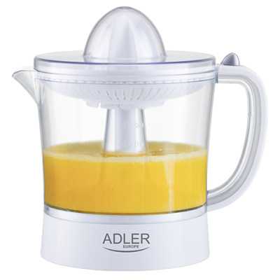 Adler Citrus Juicer AD 4009 White, 40 W, Number of speeds 1