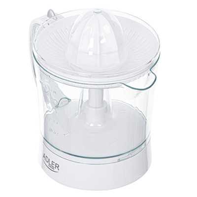 Adler Citrus Juicer AD 4009 White, 40 W, Number of speeds 1