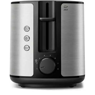 Philips Toaster HD2650/90 Viva Collection Power 950 W, Number of slots 2, Housing material Metal, Stainless Steel