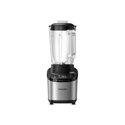 Philips High Speed Blender HR3760/10 7000 Series Tabletop, 1500 W, Jar material Glass, Jar capacity 2 L, Ice crushing, Metal/Bla