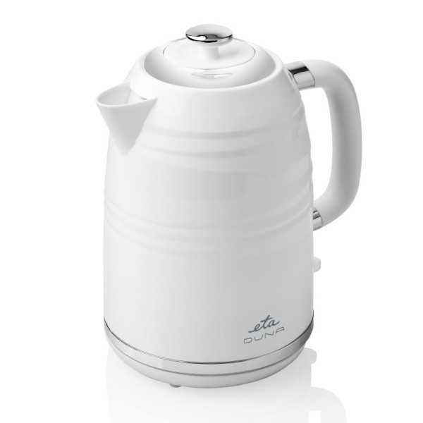 ETA Kettle ETA260590020 Duna Electric, 2200 W, 1.7 L, Plastic, 360 rotational base, White