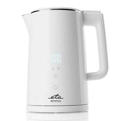 ETA Kettle ETA559590010 Emma Electric, 2200 W, 1.5 L, Stainless steel, 360 rotational base, White