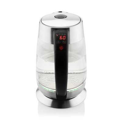 Gallet Kettle GALBOU792 Electric, 2200 W, 1.8 L, Glass, 360 rotational base, Black