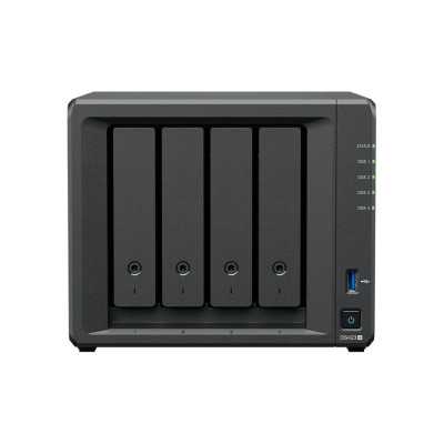 Synology Tower NAS DS423+ J4125, Processor frequency 2.7 GHz, 2 GB, DDR4, RAID 0,1,5,6,10,Hybrid, 2x1GbE/2xUSB3.2, System Fan: 9