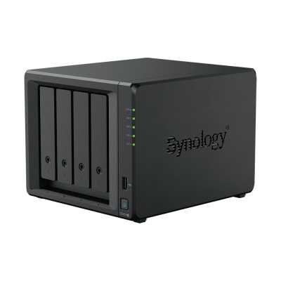 Synology Tower NAS DS423+ J4125, Processor frequency 2.7 GHz, 2 GB, DDR4, RAID 0,1,5,6,10,Hybrid, 2x1GbE/2xUSB3.2, System Fan: 9