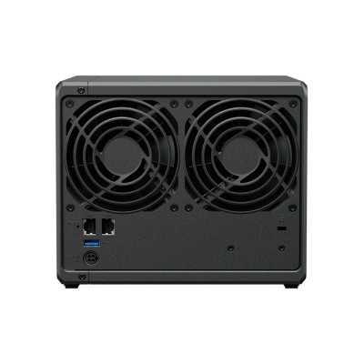 Synology Tower NAS DS423+ J4125, Processor frequency 2.7 GHz, 2 GB, DDR4, RAID 0,1,5,6,10,Hybrid, 2x1GbE/2xUSB3.2, System Fan: 9