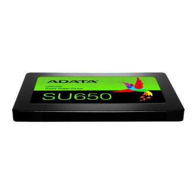 ADATA Ultimate SU650 1000 GB, SSD form factor 2.5", SSD interface SATA 6Gb/s, Write speed 450 MB/s, Read speed 520 MB/s