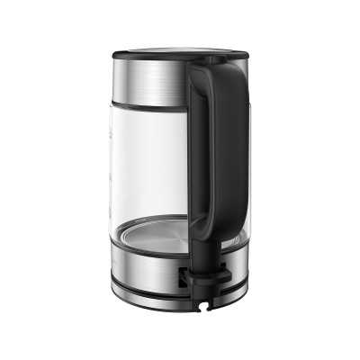 Xiaomi Electric Glass Kettle EU Electric, 2200 W, 1.7 L, Glass, 360 rotational base, Black/Stainless Steel