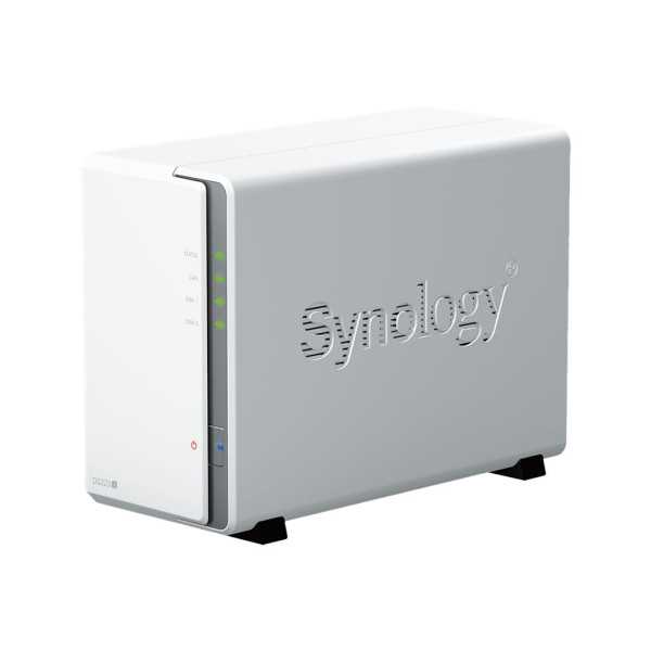 Synology Tower NAS DS223j iki 2 HDD / SSD, Realtek, RTD1619B, Procesoriaus dažnis 1,7 GHz, 1 GB, DDR4, 1x1GbE, 2xUSB 3.2 Gen 1