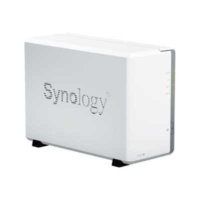 Synology Tower NAS DS223j up to 2 HDD/SSD, Realtek, RTD1619B, Processor frequency 1.7 GHz, 1 GB, DDR4, 1x1GbE, 2xUSB 3.2 Gen 1