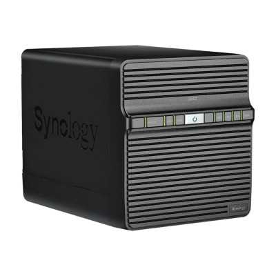 Synology Tower NAS DS423 up to 4 HDD/SSD, Realtek, RTD1619B, Processor frequency 1.7 GHz, 2 GB, DDR4, 2x1GbE, 2xUSB 3.2 Gen 1