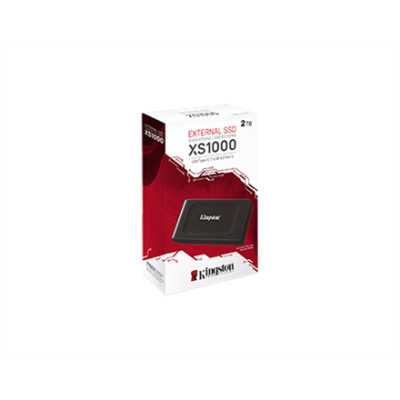 Kingston XS1000 1000 GB, SSD interface USB 3.2 Gen 2, Write speed 1000 MB/s, Read speed 1050 MB/s