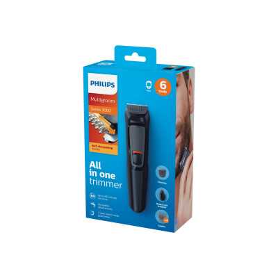 Philips Warranty 24 month(s), MG3710/15, 6-in-1 trimmer Multigroom series 3000, Cordless