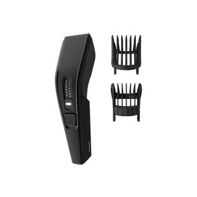 Philips Hair Clipper HC3510/15 Series 3000 Corded, Step precise 2 mm, 13, Black