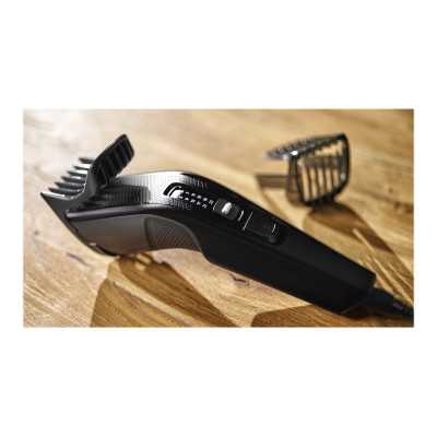 Philips Hair Clipper HC3510/15 Series 3000 Corded, Step precise 2 mm, 13, Black