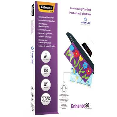 Fellowes Laminating Pouch PREMIUM A4, Clear