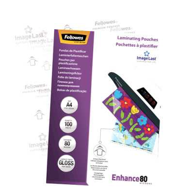 Fellowes Laminating Pouch PREMIUM A4, Clear