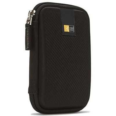 Case Logic Portable Hard Drive Case Black, Molded EVA Foam