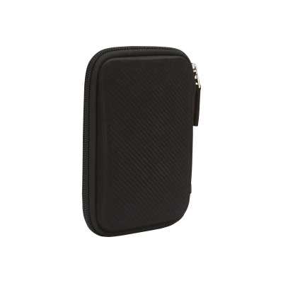 Case Logic Portable Hard Drive Case Black, Molded EVA Foam