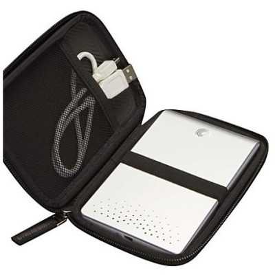 Case Logic Portable Hard Drive Case Black, Molded EVA Foam