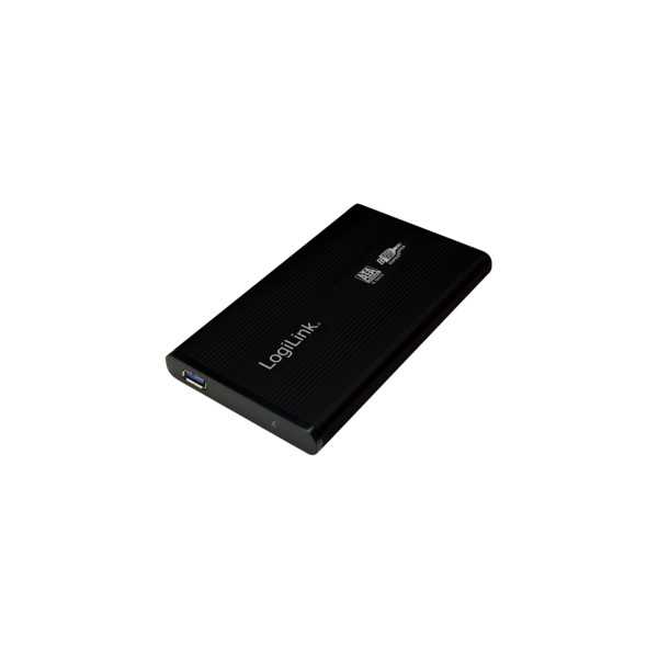 Logilink External hard drive enclosure, black 2.5", SATA, USB 3.0