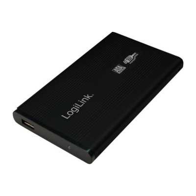 Logilink External hard drive enclosure, black 2.5", SATA, USB 3.0