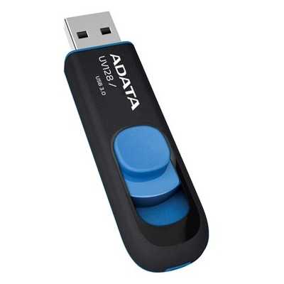 ADATA UV128 32 GB, USB 3.0, Black/Blue