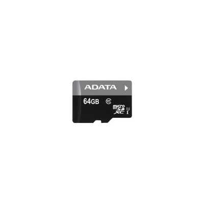 ADATA Premier UHS-I 64 GB, MicroSDXC, Flash memory class 10, SD adapter