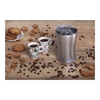 Coffee Grinder Adler AD 443 Stainless steel, 150 W, 70 g, Number of cups 8 pc(s),