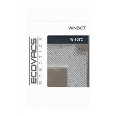 Ecovacs Cleaning Pad W-S072 for Winbot 850/880, 2 pc(s), Grey