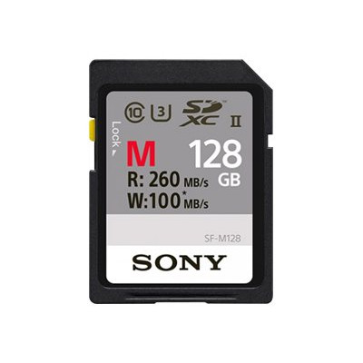 Sony 128 GB SF-M Series UHS-II SD Memory Card