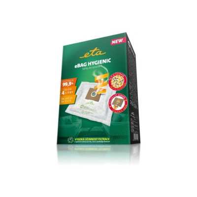 ETA Vacuum cleaner bags Hygienic ETA960068010 Suitable for all ETA, Gallet bagged vacuum cleaners and others (the list attached)