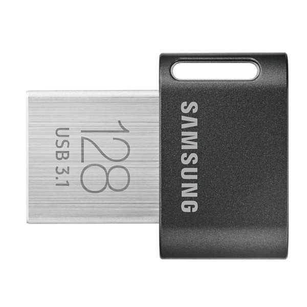 Samsung FIT Plus MUF-128AB/ APC 128 GB, USB 3.1, juoda/sidabrinė