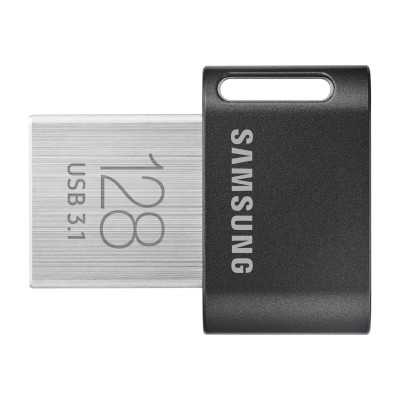 Samsung FIT Plus MUF-128AB/APC 128 GB, USB 3.1, Black/Silver