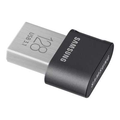 Samsung FIT Plus MUF-128AB/APC 128 GB, USB 3.1, Black/Silver