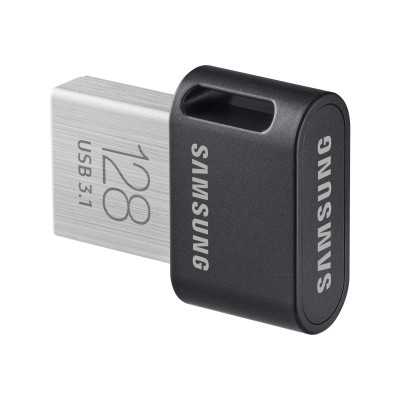 Samsung FIT Plus MUF-128AB/APC 128 GB, USB 3.1, Black/Silver