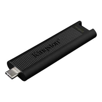 Kingston USB Flash Drive DataTraveler Max 256 GB, USB 3.2 Gen 2 Type-C, Black