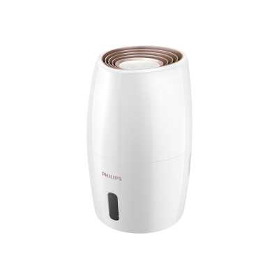 Philips HU2716/10 Humidifier, 17 W, Water tank capacity 2 L, Suitable for rooms up to 32 m , NanoCloud evaporation, Humidificati