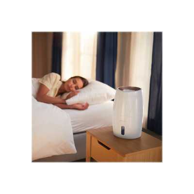 Philips HU2716/10 Humidifier, 17 W, Water tank capacity 2 L, Suitable for rooms up to 32 m , NanoCloud evaporation, Humidificati