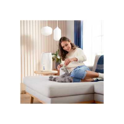 Philips HU2716/10 Humidifier, 17 W, Water tank capacity 2 L, Suitable for rooms up to 32 m , NanoCloud evaporation, Humidificati