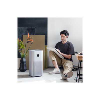 Xiaomi Smart Air Purifier 4 30 W, Suitable for rooms up to 28-48 m , White